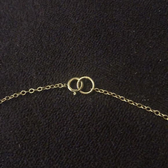 Gold bird necklace - Picture 3 of 4